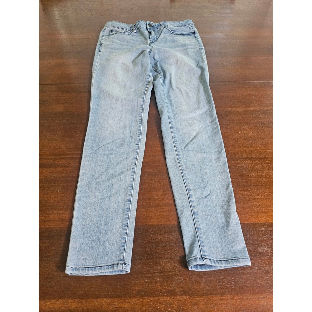 William Rast Perfect Skinny Jeans Womens 30 Light Blue Stretch Denim